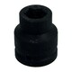 image 1 of 3/4" Drive 19mm Shallow Metric MM Impact Impacted Socket 6 Sided Single Hex