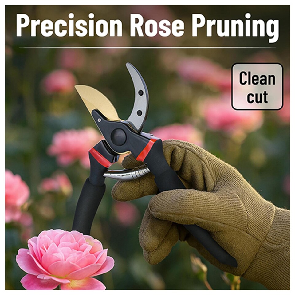 image 1 of 8-Inch Pruning Shears Garden Shears Scissors Tools Garden