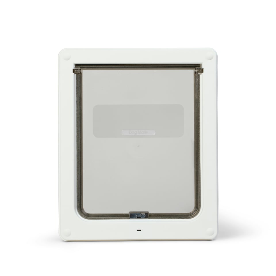 image 1 of Dog Mate Medium Dog Door – White (215W)