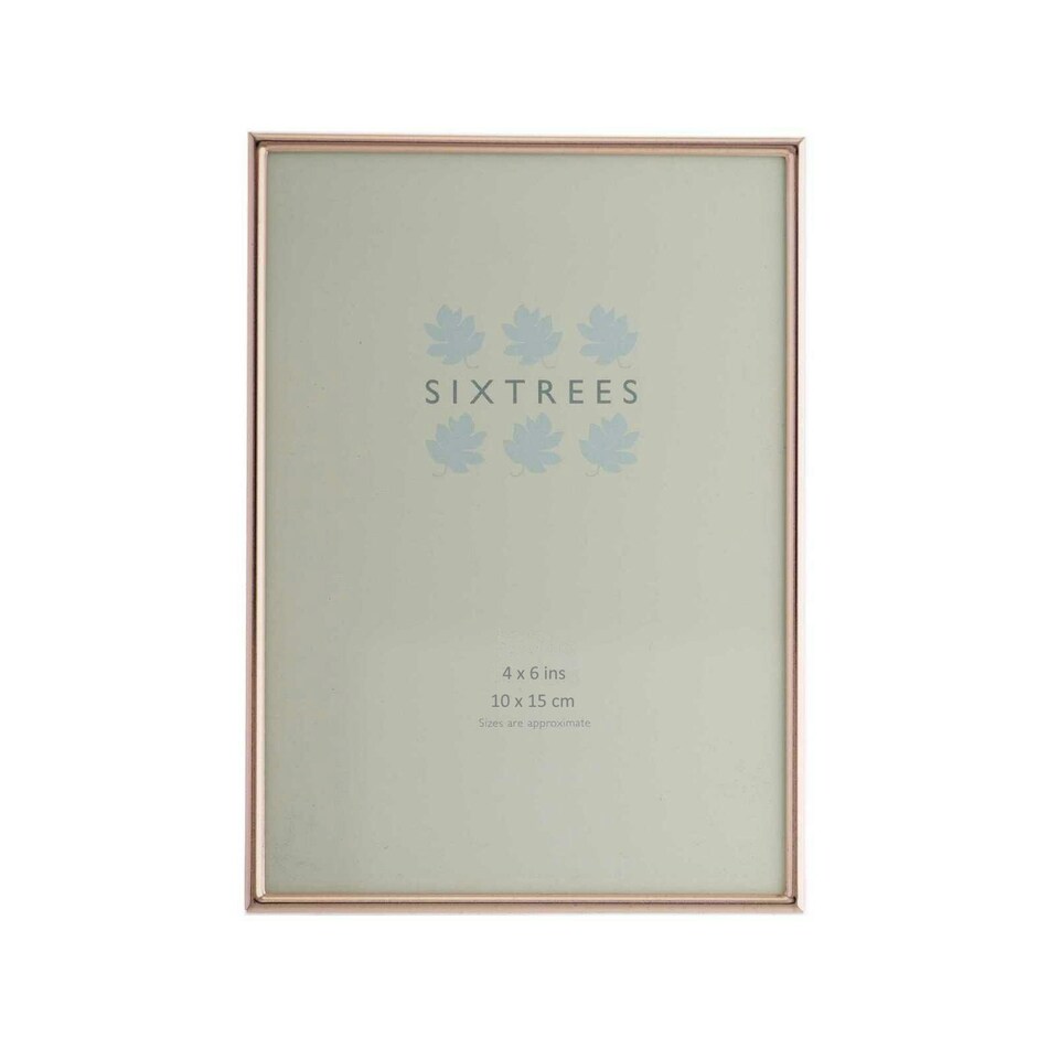 image 1 of Sixtrees Winchester 4x6" Photo Picture Frame Copper | One Size