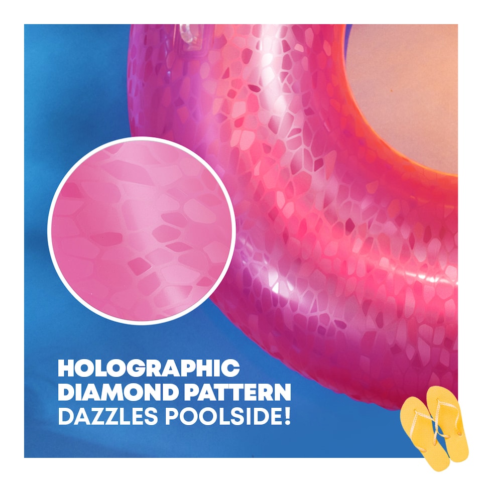 image 1 of SPLASH Inflatable Swim Ring for Pool and Beach Use
