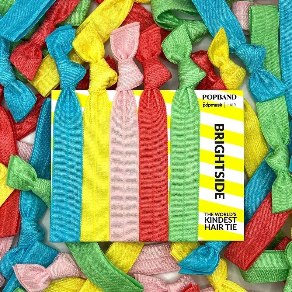 image 1 of Popband Bright Side Knot 5 Hair Bands