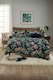 image 1 of Jamboree Trail Soft Floral Duvet Cover Set – 200 Thread Count Cotton Rich Bedding | Multi | navy | Double