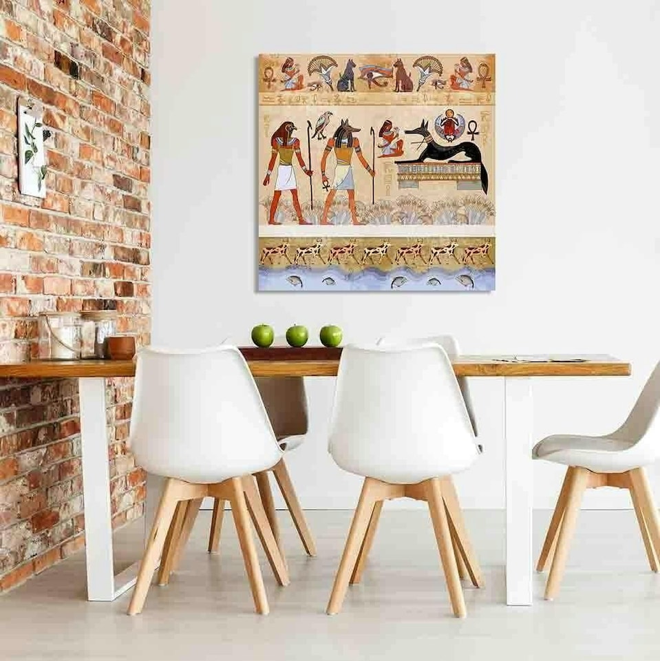 image 1 of Ancient Egypt (Canvas Print) | Cream