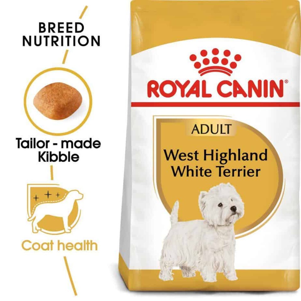 image 1 of Royal Canin West Highland White Terrier Adult Dry Dog Food - 5 x 3 kg (15 kg) | Multi | White | 5 x 3kg | 5