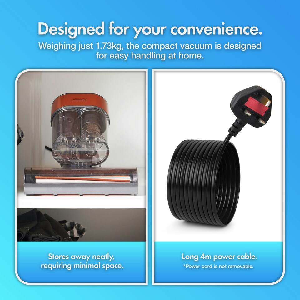 image 1 of VonHaus UV Mattress Vacuum Cleaner 4 in 1 Handheld