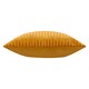 image 4 of Paoletti Savoy Stripe Velvet Cushion | Gold | Gold