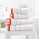image 2 of Delamere Zero-Twist Luxury Cotton Towels – Ultra-Soft, Absorbent & Stylish Orange | Ginger | Bath towel