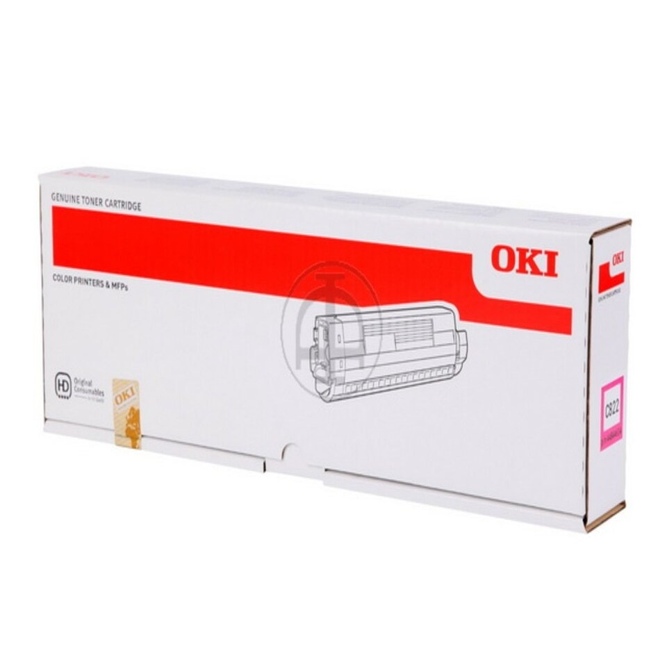 image 1 of Oki Toner Magenta C822 Pages 7.300, 44844614 (Pages 7.300)