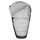 image 2 of Mountain Warehouse Microlite 1400 Sleeping Bag Hollow Fibre Camping Accessory Right Handed Zip - Regular length (200cm) Grey | Dark Grey