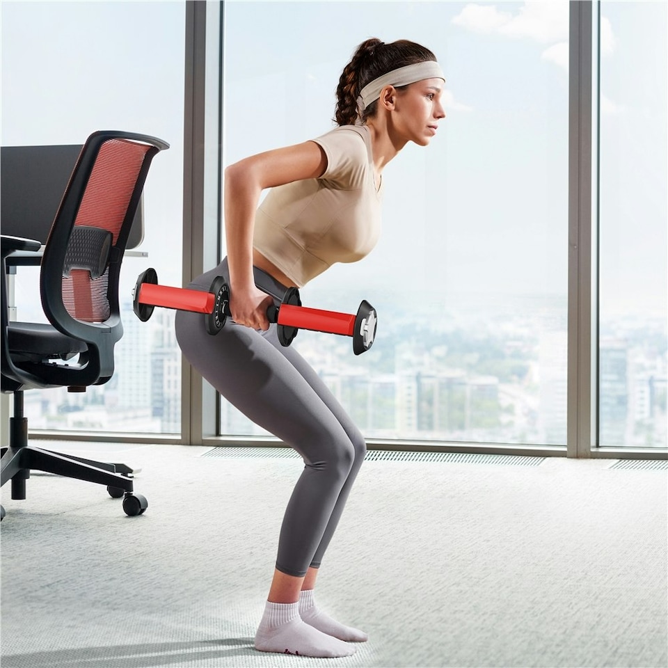 image 1 of Yaheetech 2kg-40kg Quick-adjust Dumbbell