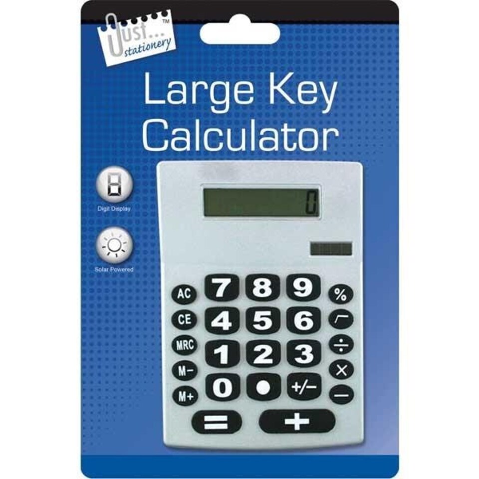 image 1 of Large Key Desk Calculator 135 x 185mm