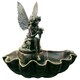 image 1 of Primrose Fairy on Clam Shell Solar Powered Water Feature Fountain 78cm