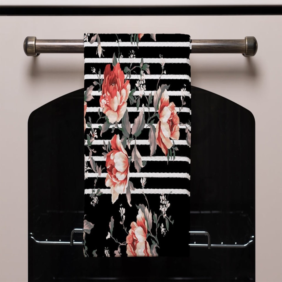 image 1 of Flowers (Kitchen Towel)