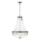 image 1 of BHS Esmeralda 4 Light Pendant, Brass