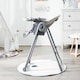 image 5 of Allis Baby Lola 2-in-1 Highchair Feeding Chair - Light Grey | Grey | Light Grey | One Size | 1