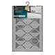 image 1 of JVL Expression Machine Washable Entrance Doormat, 50x75cm - Leaves