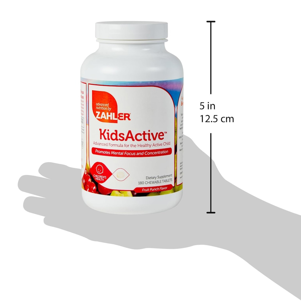 image 1 of KidsActive, Support Focus and Concentration, Fruit Punch, 60c
