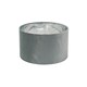 image 4 of ValueLights Reni Small Grey Velvet Chrome Inner Lamp Shade & Bulb Grey