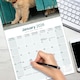 image 5 of Golden Retriever 2026 Calendar | Square Wall Calendar | Dog Breed Gift | Plastic Free Packaging | by Avonside Publishing