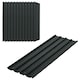 image 9 of Outsunny Pack of 12 Metal Roofing Sheets for Greenhouse, Dark Grey