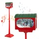 image 1 of COSTWAY Christmas Street Lamp Decoration 150 cm Street Light Red | 5ft