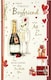 image 1 of Valentine’s Day Card Boyfriend Champagne Bottle With Flutes