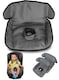 image 1 of Lynmark 2x Potty Training Car Seat Protector Cover with Middle Buckle Hole | Grey | Grey | 2