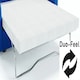 image 1 of Replacement Sofa Bed Mattress,Foam,2 Fold Metal Action Bed Settee Folding Mattress,Zip Cover N/A | Double