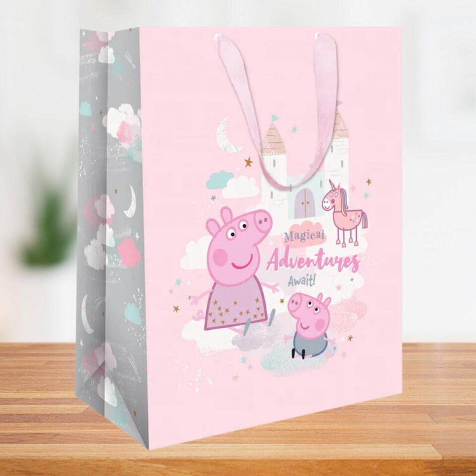 image 1 of Peppa Pig Medium Gift Bag