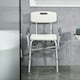 image 9 of HOMCOM Aluminium Shower Chair Adjustable Bath Stool for Senior Disabled Pregnant