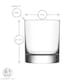 image 3 of LAV Ada Whisky Glasses - 305ml - Clear - Pack of 6 | Clear | Clear