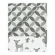 image 4 of Woodland Duvet Cover Set - Grey/White - Toddler Grey | One Size
