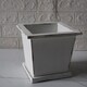 image 2 of Planter - Wooden - L20 x W20 x H20 cm - White White