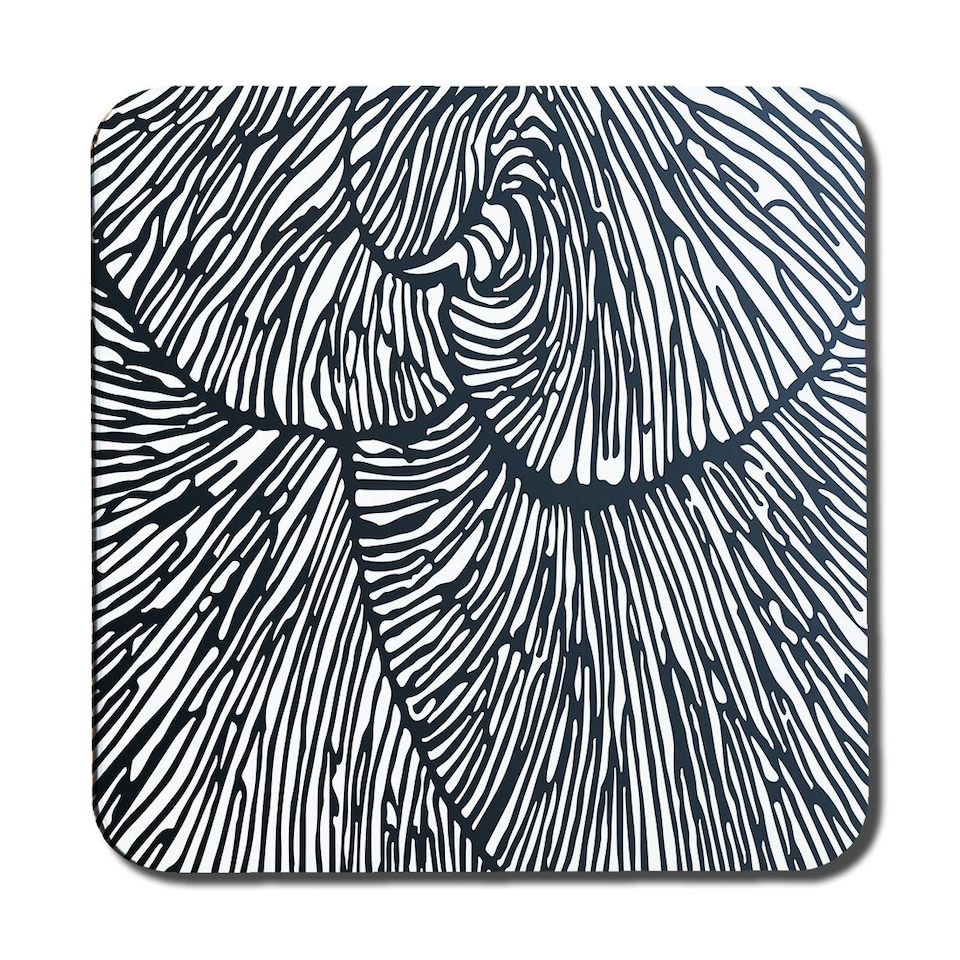 image 1 of Biophilic design with natural analogues texture (Coaster)