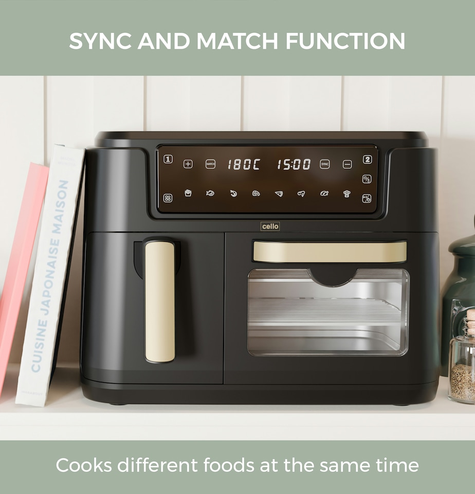 image 1 of Cello 2-in-1 Airfryer & Home Oven