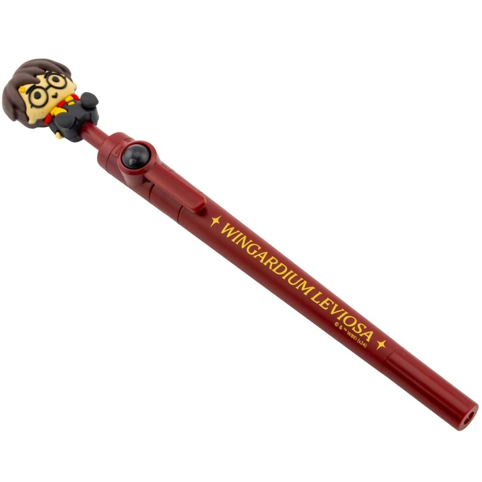 image 1 of Harry Potter Ballpoint Pen - Maroon/Black - One Size