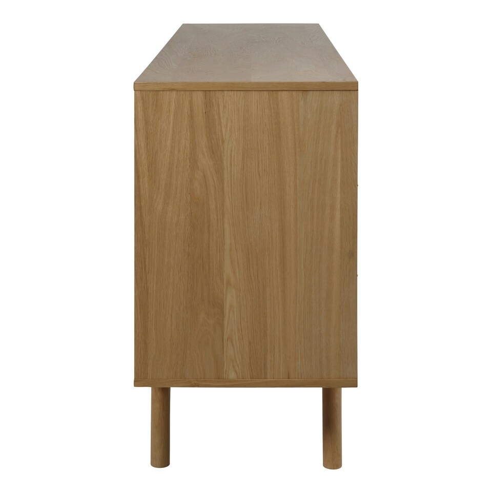 image 1 of Marte 2 Door 4 Drawers Sideboard in Oak