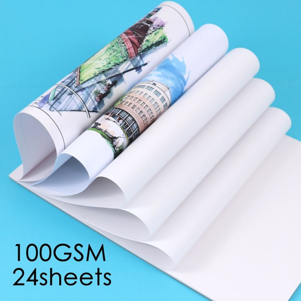 image 1 of A3 24 Sheets Top Glued Open Marker Pad