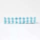 image 5 of Homescapes Cotton Blue Thick Stripe Floor Cushion - 50 x 50 cm | Blue | 50 x 50 cm