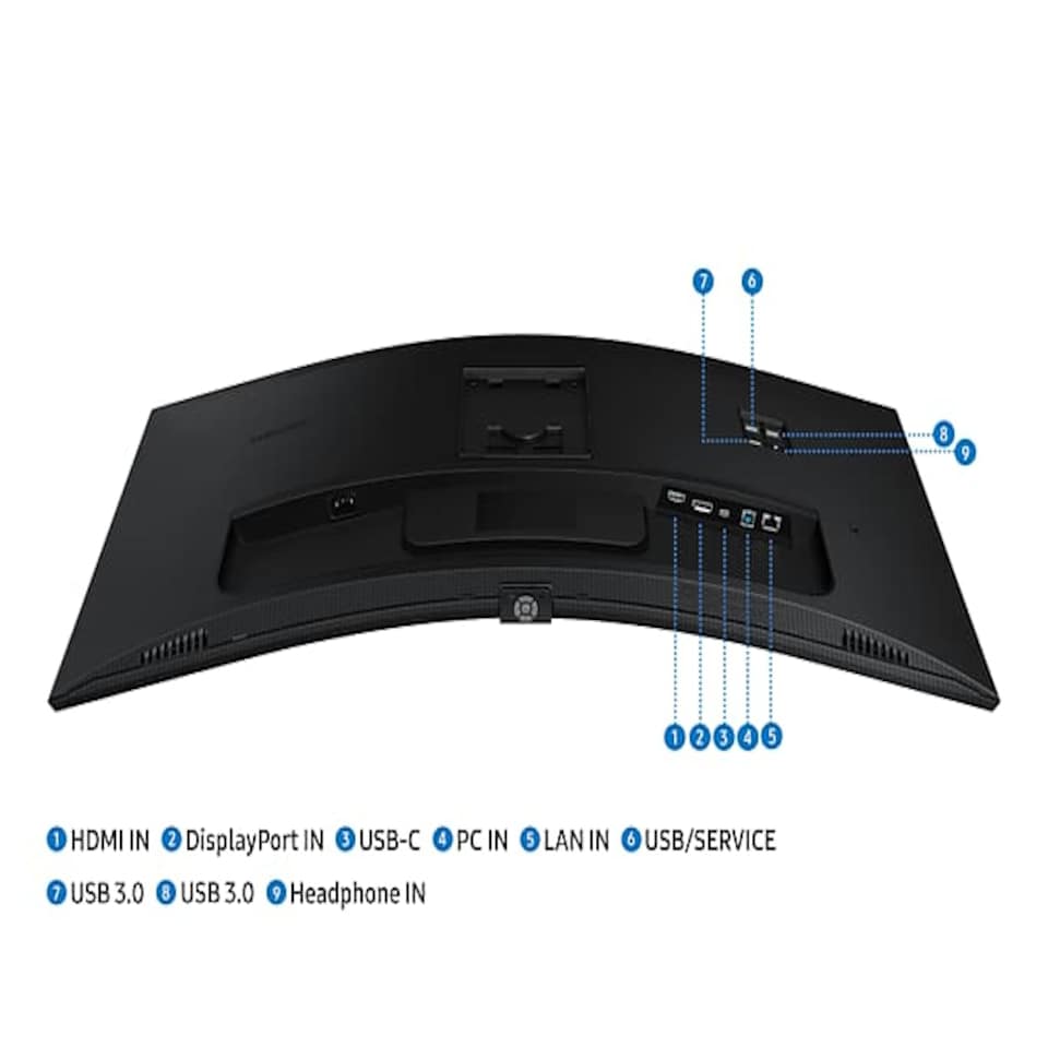 image 1 of Samsung LS34C652UAU computer monitor 86.4 cm (34") 3440 x 1440 pixels Wide Quad HD LED Black