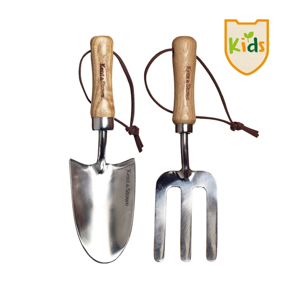image 1 of Kent & Stowe Kids Hand Trowel & Fork Set