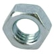 image 4 of M4 x 0.7mm Hex Full Nut Fastener Hexagonal Metric Nuts Grade 8 Zinc Plated 5pk