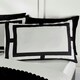 image 7 of Catherine Lansfield So Soft Mono Panel Duvet Cover Set | Cream | Cream/Black