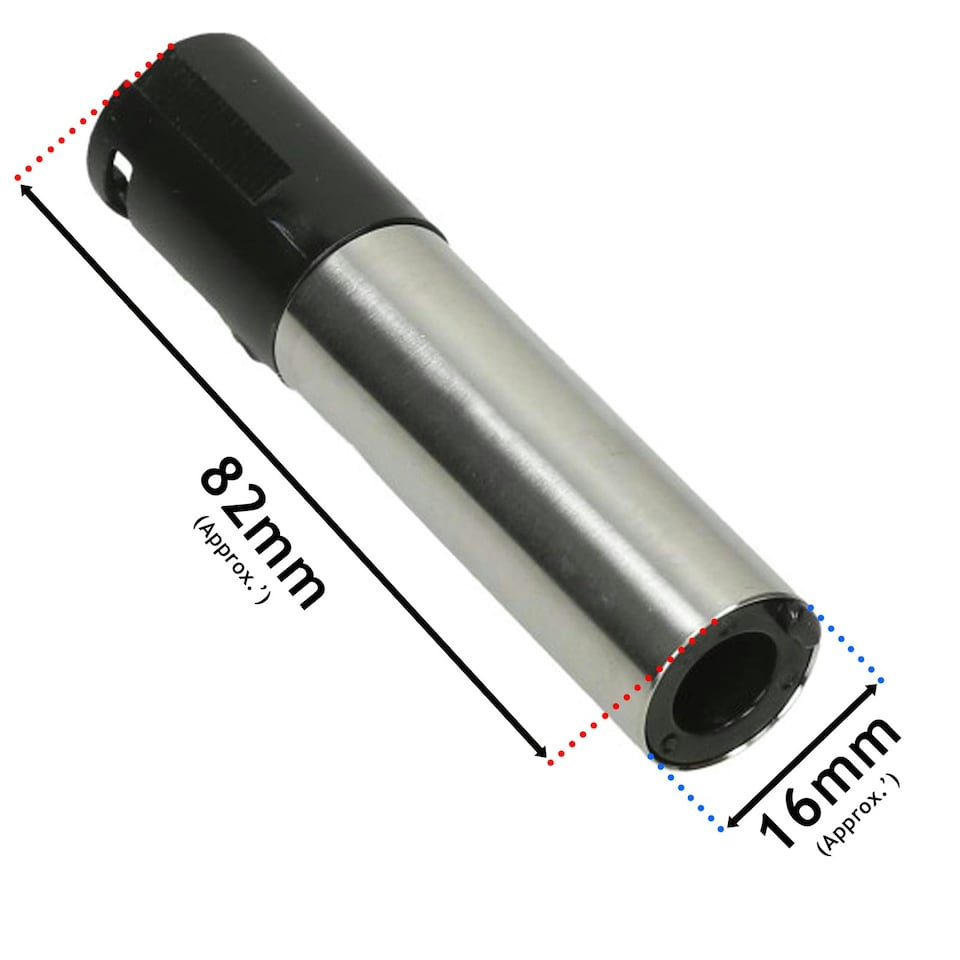 image 1 of SPARES2GO Outer Frother Nozzle Tap for DeLonghi EC685 EC695 EC785 EC795 ECAM23 ECAM25 Coffee Machine
