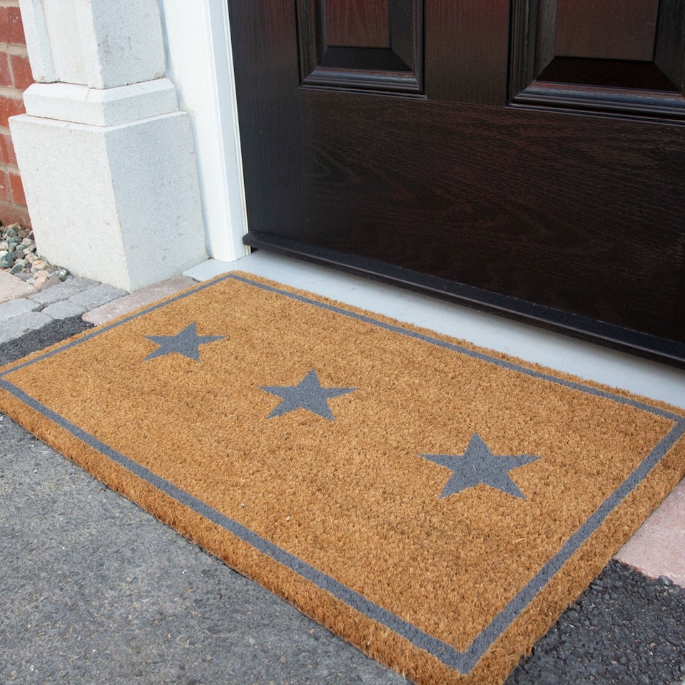 image 1 of KUKOON 3 Star Coir Doormat 45cm x 75cm
