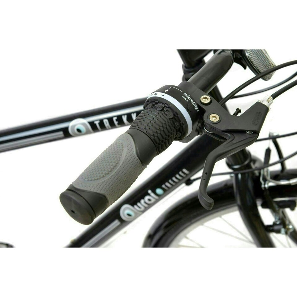 image 1 of Aurai Trekker Unisex Heritage Bike 700c Wheel 18 Speed Black