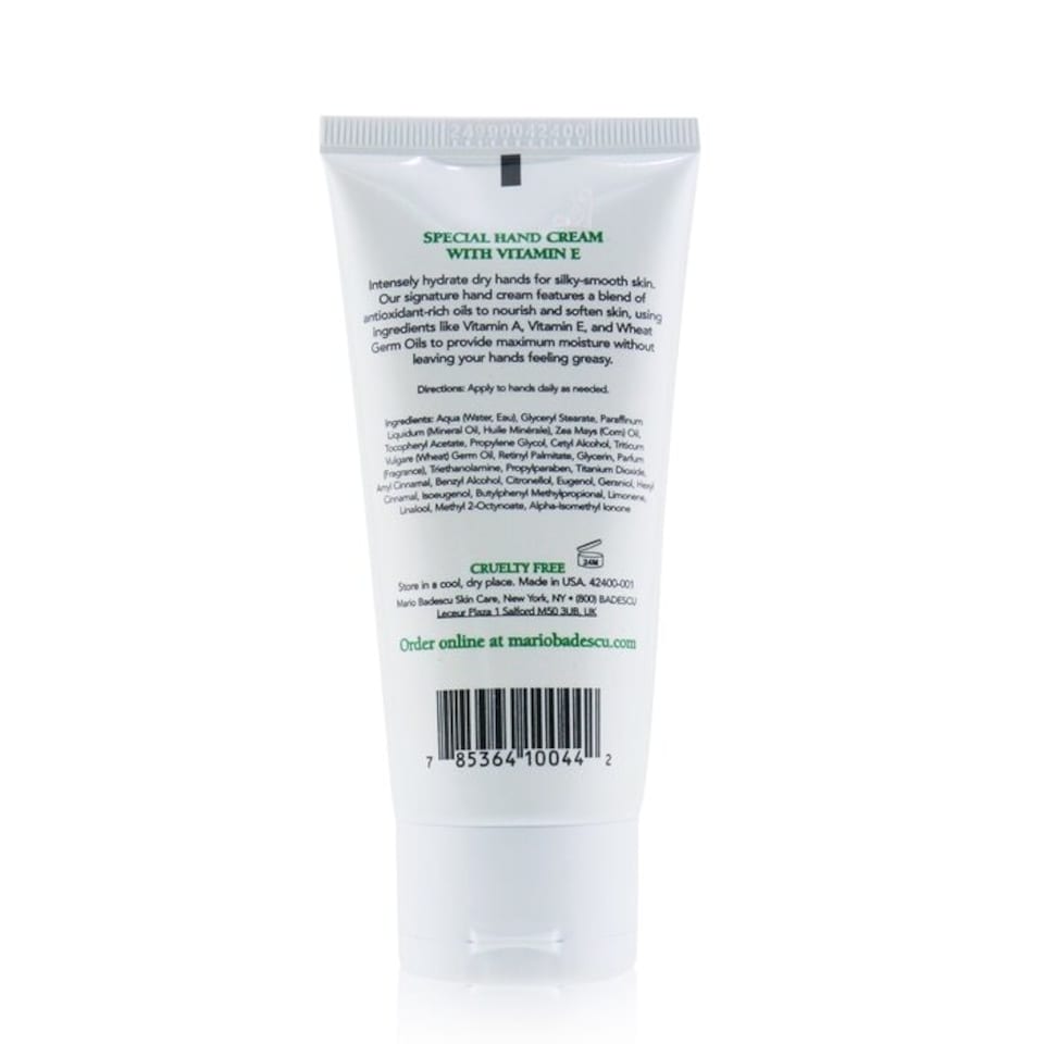 image 1 of Special Hand Cream With Vitamin E - For All Skin Types - 85G/3Oz