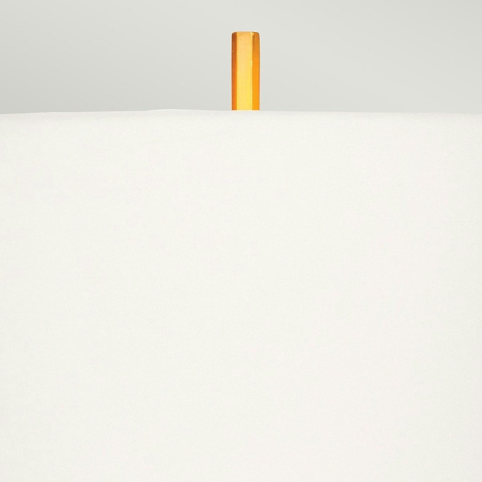 image 1 of Apollo Table Lamp with Round Shade, Brushed Brass