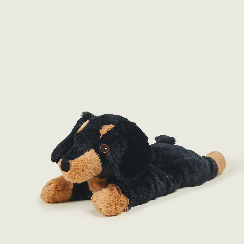 image 1 of Warmies Plush Dachshund  LARGE